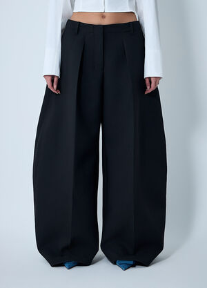 Jacquemus Straight-Leg Pants Black jac0262013