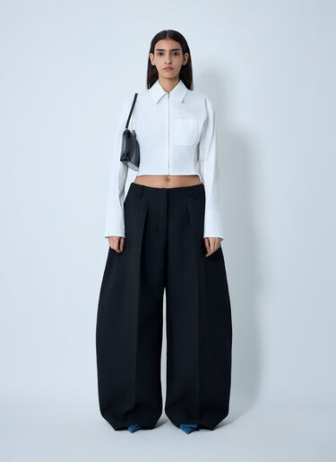 Straight-Leg Pants Jacquemus Straight-Leg Pants Black jac0262013