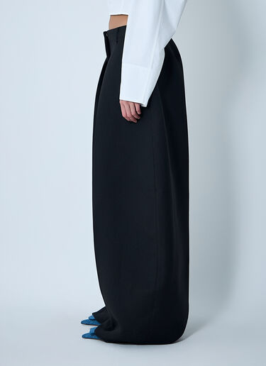 Straight-Leg Pants Jacquemus Straight-Leg Pants Black jac0262013