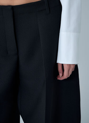 Straight-Leg Pants Jacquemus Straight-Leg Pants Black jac0262013