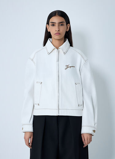 Jacquemus La Veste De-Nime Jacket White jac0262016