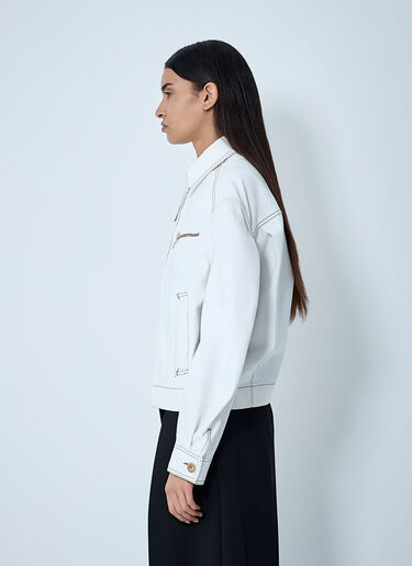 Jacquemus La Veste De-Nime Jacket White jac0262016