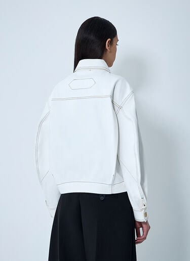 La Veste De-Nime Jacket Jacquemus La Veste De-Nime Jacket White jac0262016
