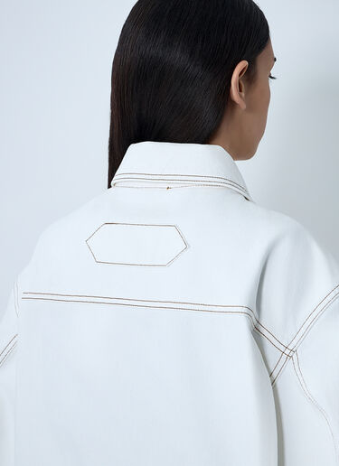 Jacquemus La Veste De-Nime Jacket White jac0262016
