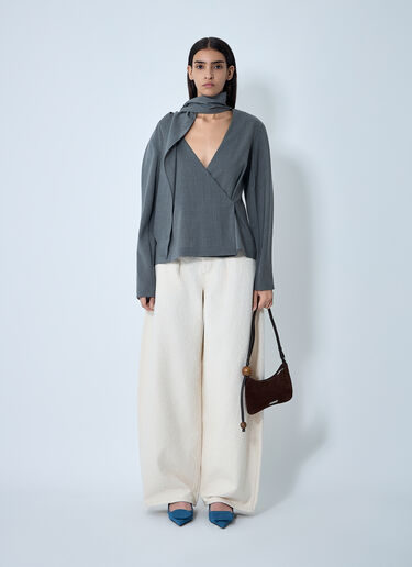 La Blouse Chale Jacquemus La Blouse Chale Grey jac0262020
