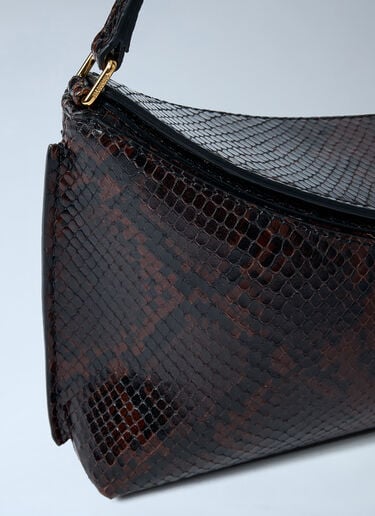 Jacquemus Le Calisso Shoulder Bag Dark Brown jac0262041