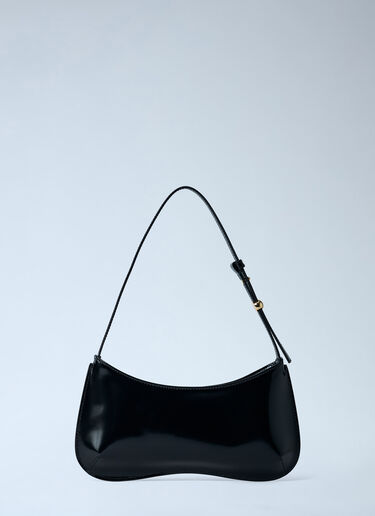 Le Bisou Perle Shoulder Bag Jacquemus Le Bisou Perle Shoulder Bag Black jac0262045