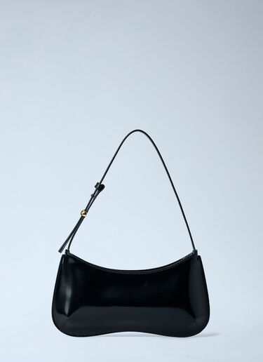 Le Bisou Perle Shoulder Bag Jacquemus Le Bisou Perle Shoulder Bag Black jac0262045
