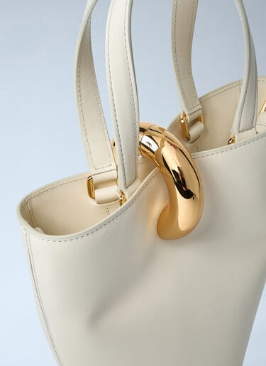 Le Petit Bambola Bucket Bag Jacquemus Le Petit Bambola Bucket Bag Ivory jac0262055