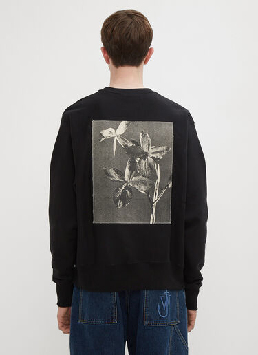 Logo Crew Neck Sweater Joe Garvey Logo Crew Neck Sweater Black jgv0334001