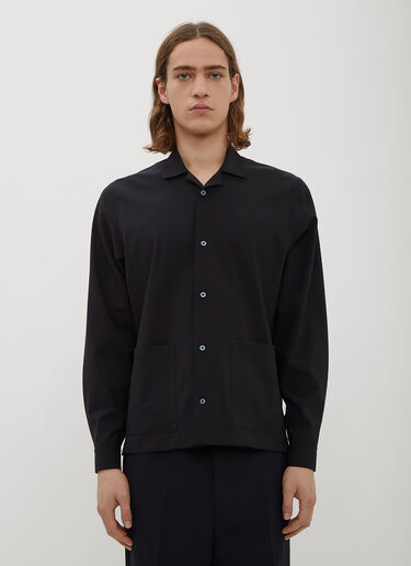 Jil Sander JS Ritratto Bowl Shirt Navy jil0133022