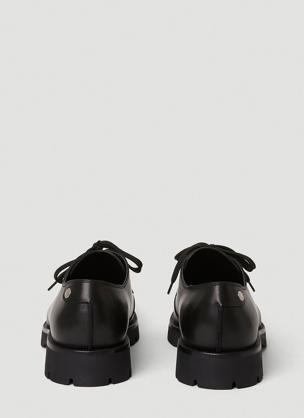 Jil Sander Stud Derby Shoes in Black | LN-CC