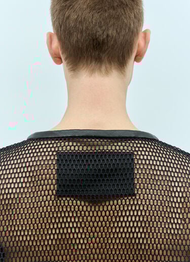 镂空针织 T 恤 Jil Sander 镂空针织 T 恤 黑色 jil0155009