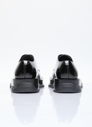 두툼한 솔 레이스업 슈즈 Jil Sander 두툼한 솔 레이스업 슈즈 블랙 jil0155014