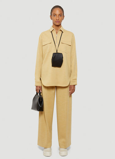 Half-Zip Shirt Jil Sander Half-Zip Shirt Yellow jil0241023