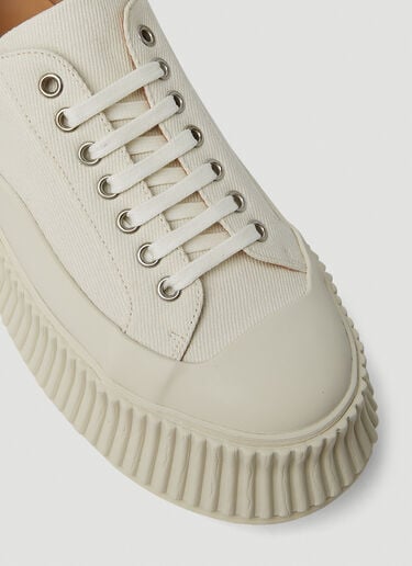 硫化橡胶运动鞋 Jil Sander 硫化橡胶运动鞋 白色 jil0251045