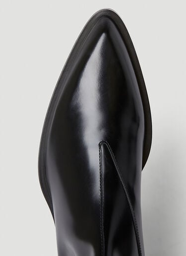 尖头切尔西靴 Jil Sander 尖头切尔西靴 黑色 jil0251048