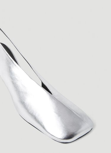 方头高跟鞋 Jil Sander 方头高跟鞋 银色 jil0253029