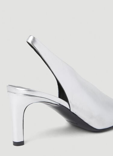 方头高跟鞋 Jil Sander 方头高跟鞋 银色 jil0253029