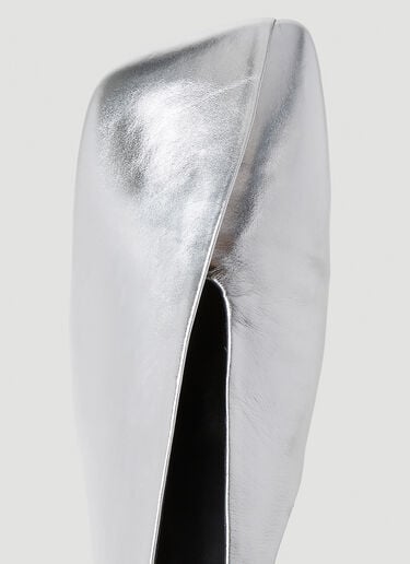 方头高跟鞋 Jil Sander 方头高跟鞋 银色 jil0253029