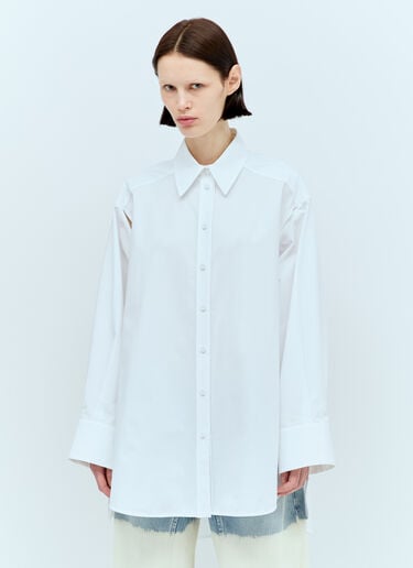 포플린 셔츠 Jil Sander 포플린 셔츠 화이트 jil0256004