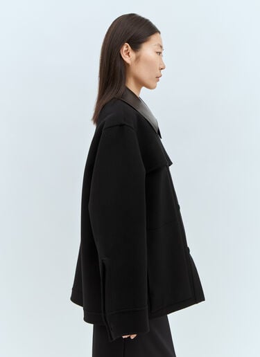 Wool Overshirt Jil Sander Wool Overshirt Black jil0257002