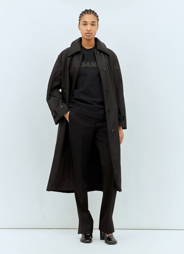 Logo Print T-Shirt Jil Sander Logo Print T-Shirt Black jil0259011