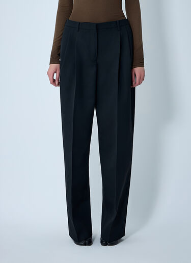 Wool Belted Pants Jil Sander Wool Belted Pants Black jil0262004