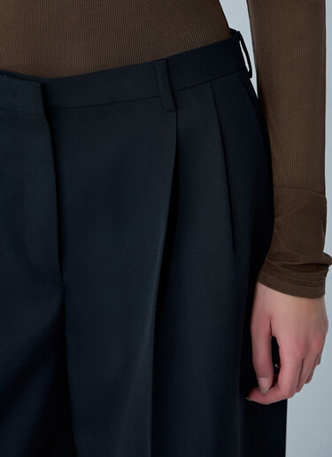 Wool Belted Pants Jil Sander Wool Belted Pants Black jil0262004