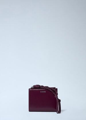 Jil Sander Mini Wallet Bordeaux jil0262011