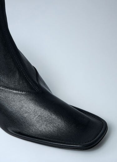 Heeled Leather Boots Jil Sander Heeled Leather Boots Black jil0262013