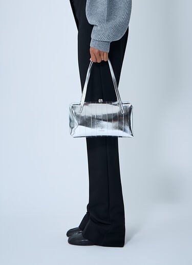 小号 Goji 手提包 Jil Sander 小号 Goji 手提包 银色 jil0262026