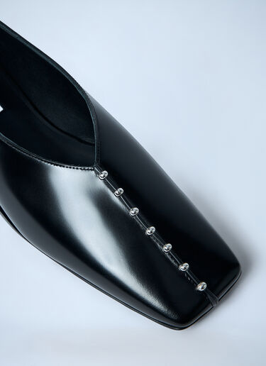 Leather Ballerina Flats Jil Sander Leather Ballerina Flats Black jil0262028