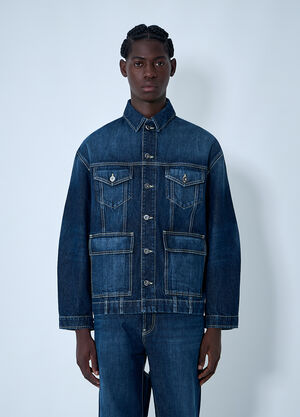 Jean Paul Gaultier Cut.Out Denim Jacket Denim jpg0162001