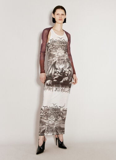 Devored 长款连衣裙 Jean Paul Gaultier Devored 长款连衣裙 白色 jpg0256009