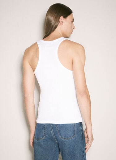 Overall Buckles Tank Top Jean Paul Gaultier Overall Buckles Tank Top White jpg0359002
