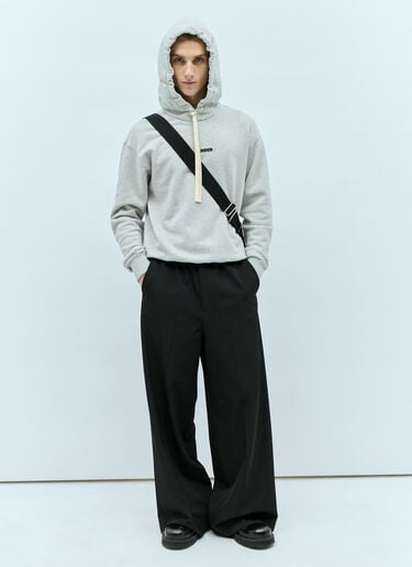 로고 프린트 후드티셔츠 Jil Sander+ 로고 프린트 후드티셔츠 그레이 jsp0156008