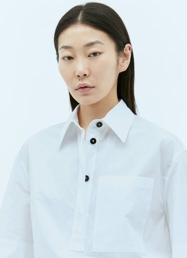 패치 포켓 포플린 셔츠 Jil Sander+ 패치 포켓 포플린 셔츠 화이트 jsp0255004