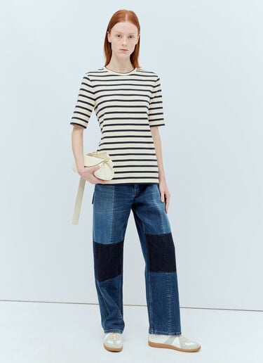 拼接牛仔裤 Jil Sander+ 拼接牛仔裤 牛仔蓝 jsp0255012