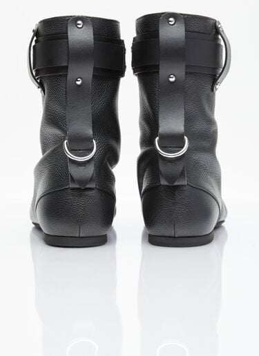 JW Anderson Padlock Ankle Boots Black jwa0154015