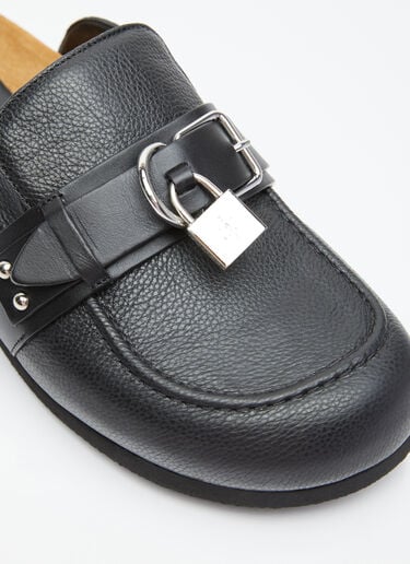 Padlock 乐福皮革穆勒鞋 JW Anderson Padlock 乐福皮革穆勒鞋 黑 jwa0154016