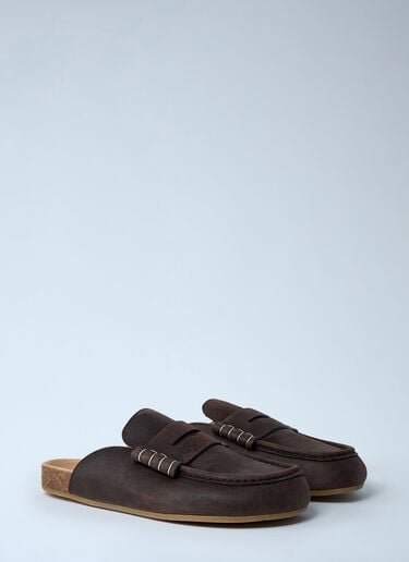Stitch Loafers JW Anderson Stitch Loafers Brown jwa0261013