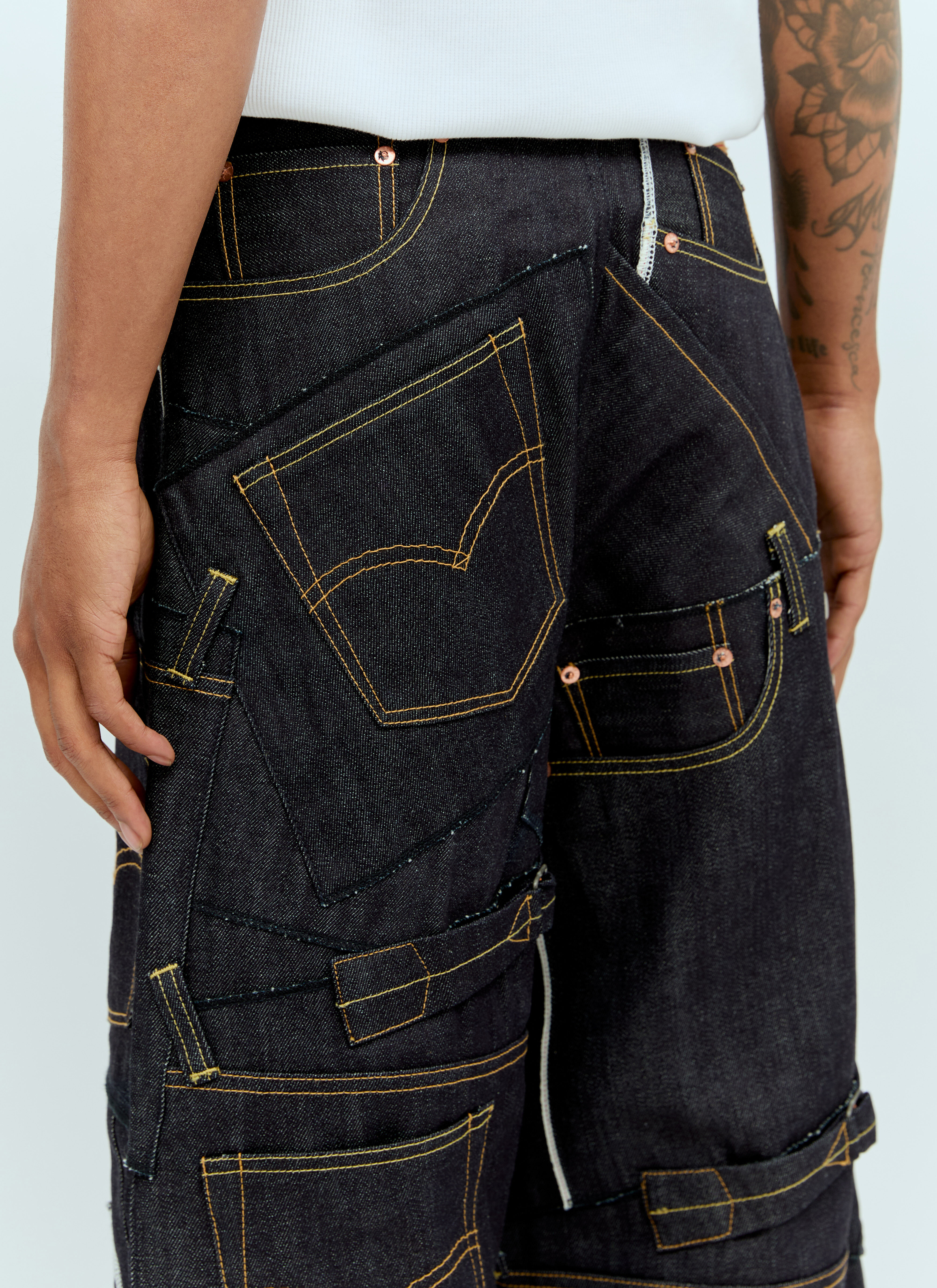 Junya Watanabe Men's' x Levi's Pocket Jeans in Blue | LN-CC®