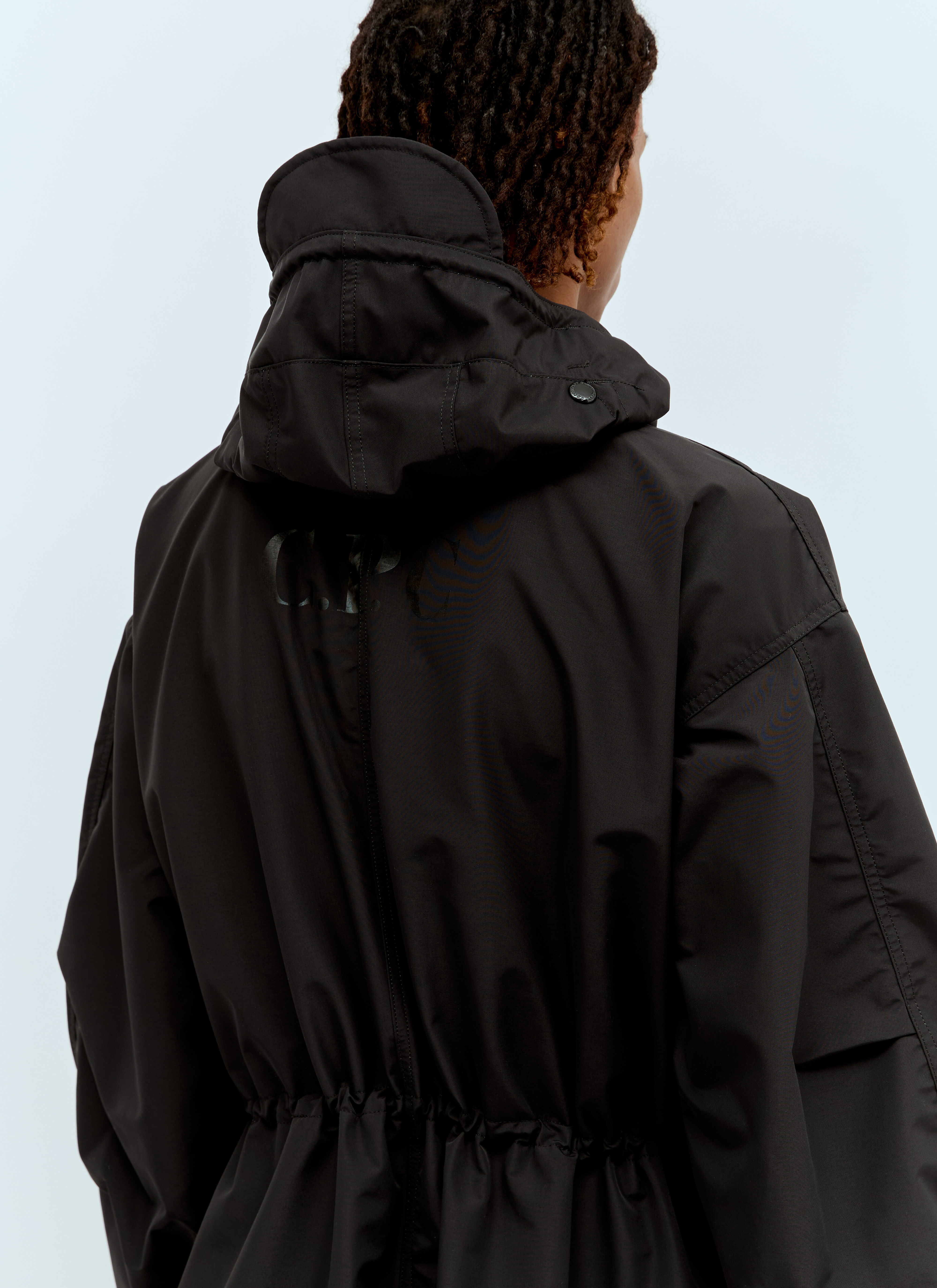 Junya Watanabe Men's' x C.P Company Ripstop Coat in Black