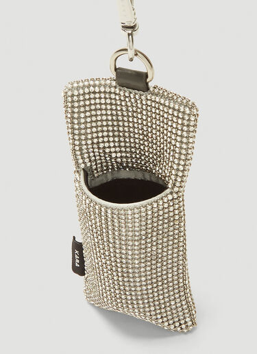 10.10 Crystal Mesh Sanitiser Pouch Kara 10.10 Crystal Mesh Sanitiser Pouch Silver kar0310001