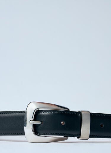 Leather Benny Belt Khaite Leather Benny Belt Black kha0260007
