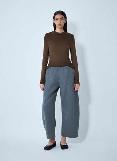 Khaite Clover Pants Grey kha0261002