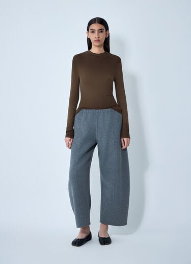 Clover Pants Khaite Clover Pants Grey kha0261002