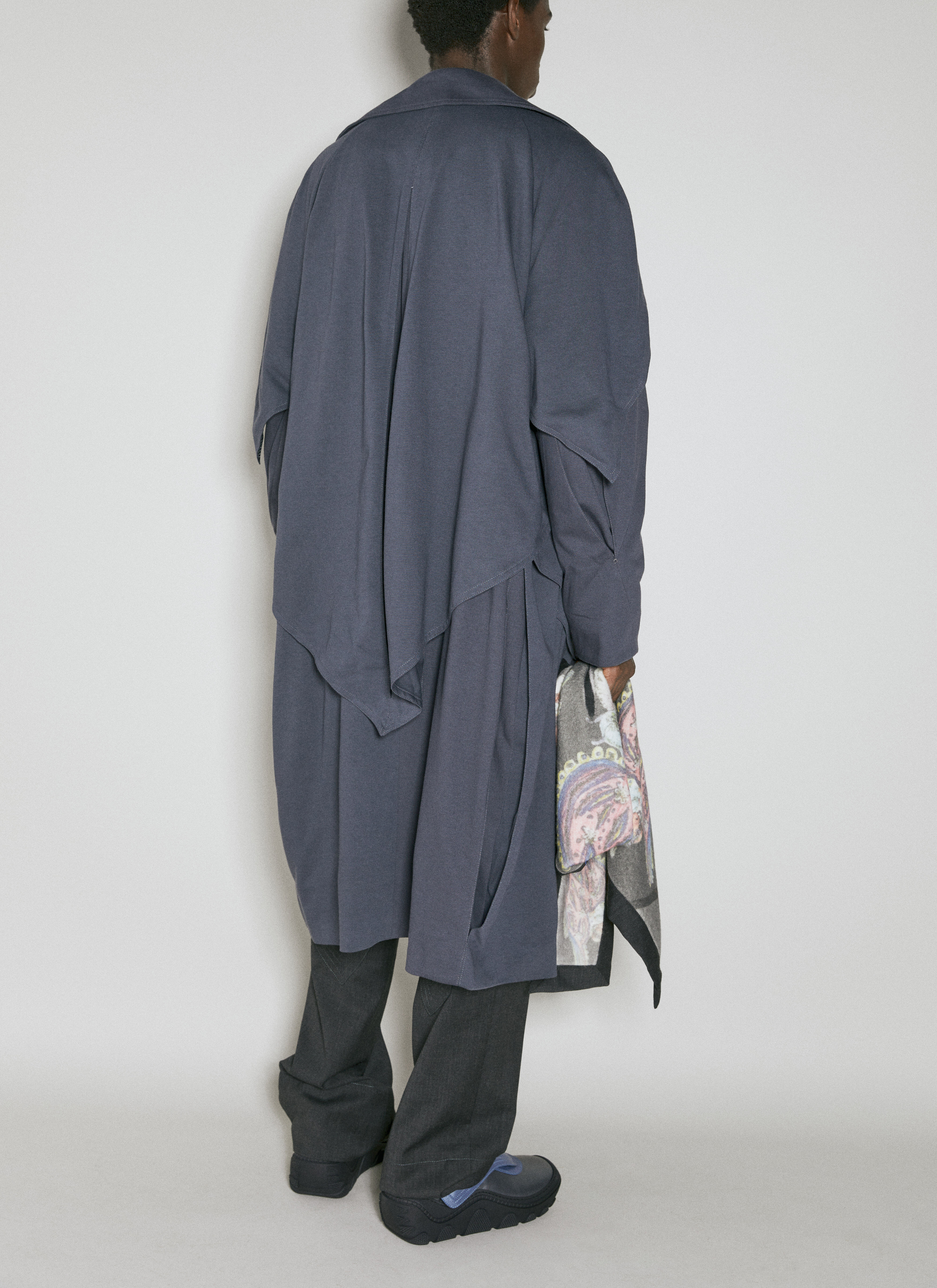 ジャケット・アウター Kiko Kostadinov 23aw OVID COAT grey 46 Kiko Kostadinov Ovid Coat in Grey | notreshop | REVERSIBLE