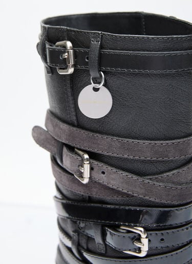 Quad Belt Boots Kiko Kostadinov Quad Belt Boots Black kko0254023